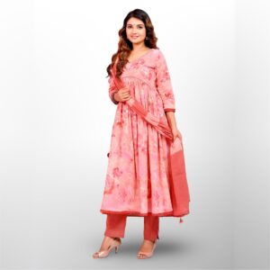 Elegant Peach Floral